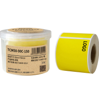 Makeid TCM50-90C-150 打印标签纸 50mm*90mm (单位:卷) 黄色