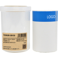Makeid TCM100-160-50 打印标签纸 100mm*160mm (单位:卷) 蓝白色