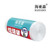 海亚森 特惠型垃圾袋(透明袋) 50cm*60cm (透明色) 单面0.8s 30只/卷 TK-8019