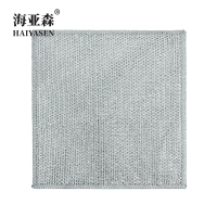 海亚森 TK-1085 双面加厚银丝抹布20*20cm 1条/包 20包/扎(计价单位:扎)银色