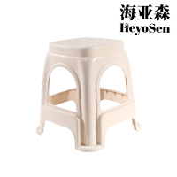 海亚森M1C118塑料防滑凳高25cm卡其色