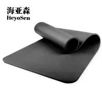 海亚森 TKTY1038 瑜伽垫185cm*90cm*2cm(计价单位:个)黑色