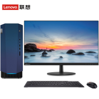 联想(Lenovo) GeekPro 商务办公台式电脑 27英寸显示器(I5 16G 2T+512G GTX1650显)