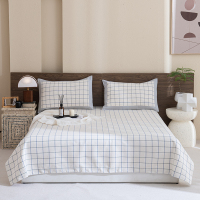 无印良品铂金棉老粗布三件套MUJI-LX23-08 200*230cm