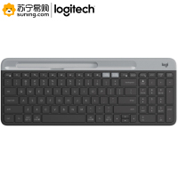 罗技(Logitech) 无线键盘 K580 多设备 蓝牙 超薄 全尺寸 黑色