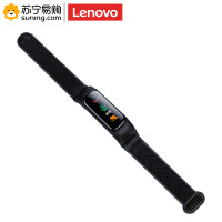 联想 (Lenovo) 手环录音笔 C1 16G 语音可转文字 黑色