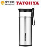 多样屋(TAYOHYA) 不锈钢保温便携滤茶杯 TA31-0018BP 380mL