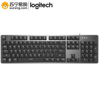 罗技(Logitech)机械背光有线键盘 K845 红轴