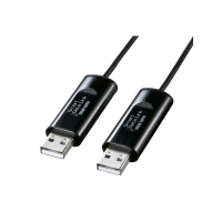 山业(SANWA SUPPLY)KB-USB-LINK3 1.8米/个 USB2.0数据线(计价单位:个)黑色