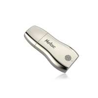 朗科(Netac) U628 64GB USB3.0 指纹加密 U盘 (计价单位:个) 珍镍色