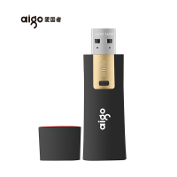 爱国者(aigo) L8302 64GB USB3.0 防病毒U盘 黑色(计价单位:个)
