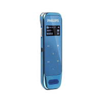 飞利浦(philips) VTR-6600 8GB 可触摸数码录音笔 (计价单位:台) 蓝色