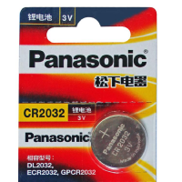 松下(Panasonic) CR2032 5粒 纽扣锂电池 5.00 个/卡 (计价单位:卡)