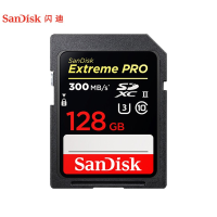 闪迪(SanDisk) SDSDXPK-128G-ZN4IN 读速300MB/s 128G SD存储卡 (计价单位:个)