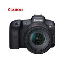佳能(Canon) EOS R5 (RF24-105 F4L USM) 微单相机 单镜头套装 (计价单位:套) 黑色