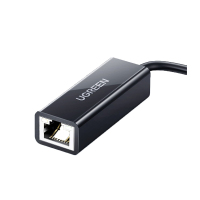 绿联 20256 USB3.0转千兆网卡RJ45 网线接口转换器 (计价单位:个)黑色