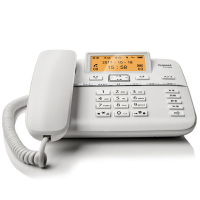 集怡嘉(Gigaset) DA760A 内置16G存储 录音电话机 (计价单位:台) 白色