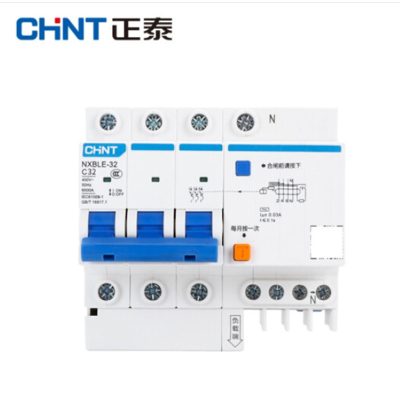 正泰(CHNT) 漏电保护器 NXBLE-63 3P+N C63