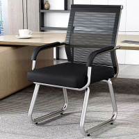 油漆实木条形会议桌椅组合 4米*1.5米 含20把简约会议椅培训椅 套装