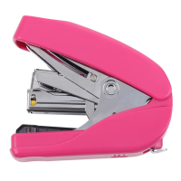 KOKUYO 便携式订书机可装订32张纸 粉红色 SL-MF55-02P 2个装