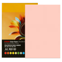 Kodak A4彩色复印纸 粉红色 80克 500张/包 9891-233