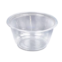 一次性透明小碗 约450ml带盖 配一次性透明调羹 长约11.5CM 200个装