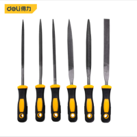 得力(deli) 锉刀组套锉刀什锦锉打磨工具6件套 5*180mm DL2181