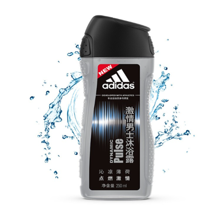 阿迪达斯(adidas) 激情男士活力沐浴露 250ML