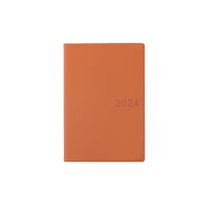 2024年新品月周记日程本 橙色 A7 88张