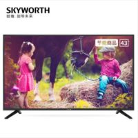 创维(SKYWORTH)43E382W 43英寸2K全高清 二级节能 智能家用商用平板电视机 YC