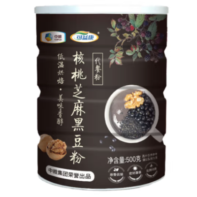 中粮可益康核 桃芝麻黑豆粉 500g