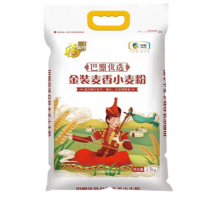 中粮福临门 巴盟优选金装麦香小麦粉 5kg*2袋