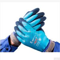 开司米绒耐-30℃防寒保暖手套 303 蓝色 10付/袋