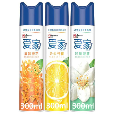 爱家 空气清新剂柠檬 300ml(瓶)