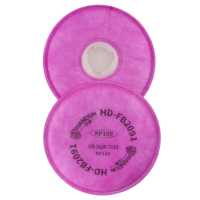 汉盾 HD-FB2091 KP100颗粒物滤棉红色 (2片/包,50包/箱)