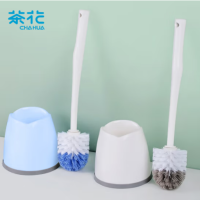 茶花 马桶刷子 清洁刷洗厕所刷子 洁厕刷套装 蓝色 1只装4304(ZM)