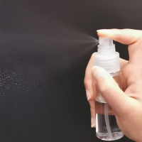 安赛瑞 便携式喷雾瓶(2个装)手压式小喷瓶 式小型喷壶喷雾器白色透明塑料瓶50ml 600344