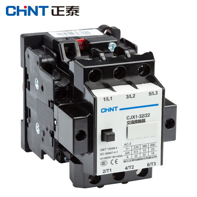 正泰(CHNT)交流接触器 CJX1-32/22 220V