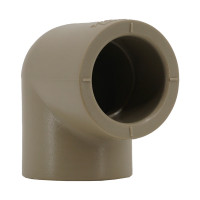 PP-R 配件90°弯头 灰色 DN25 10个