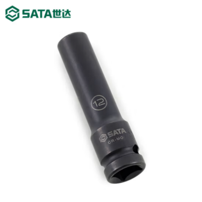 世达(SATA) 1/2"系列六角风动薄壁长套筒27MM 34420T