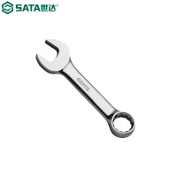世达(SATA) 全抛光两用短扳手19MM 49210