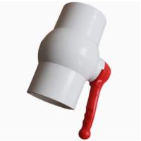 PVC塑料普通球阀 ∅75