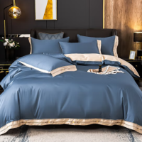 伊伊爱TJ0HJC2100611纯棉加密科林三件套160*210cm(单位:套)宾利蓝