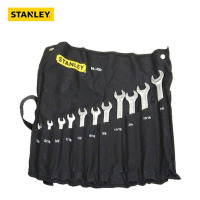 STANLEY/史丹利 英制精抛光两用长扳手套装(挂袋) 94-400-22 11件 1/4寸-7/8寸 1套
