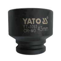 YATO/易尔拓 3/4寸六角风动套筒 YT-1093 43mm 1个