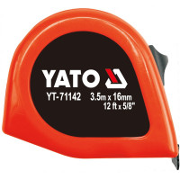 YATO/易尔拓 公英制卷尺 YT-71146 10MX25MM-33ft /1寸 1个