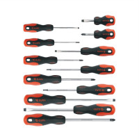 YATO/易尔拓 双色柄螺丝批组套 YT-2787 12件套 1套