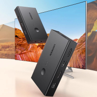 绿联(Ugreen) 切屏器 HDMI KVM 切换器 二进一出 4K60Hz 带桌控 单位:条 货期15天