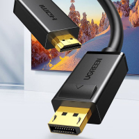 绿联(Ugreen) 高清线 HDMI公对公 圆线 成型款 黑色 25米 单位:条 货期15天