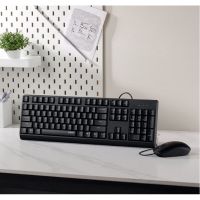 雷柏NX1500黑色USB键盘鼠标套装 单位:套 货期7-10日